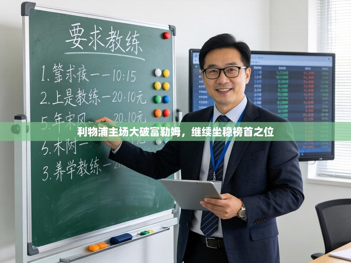 利物浦主场大破富勒姆,继续坐稳榜首之位 第1张